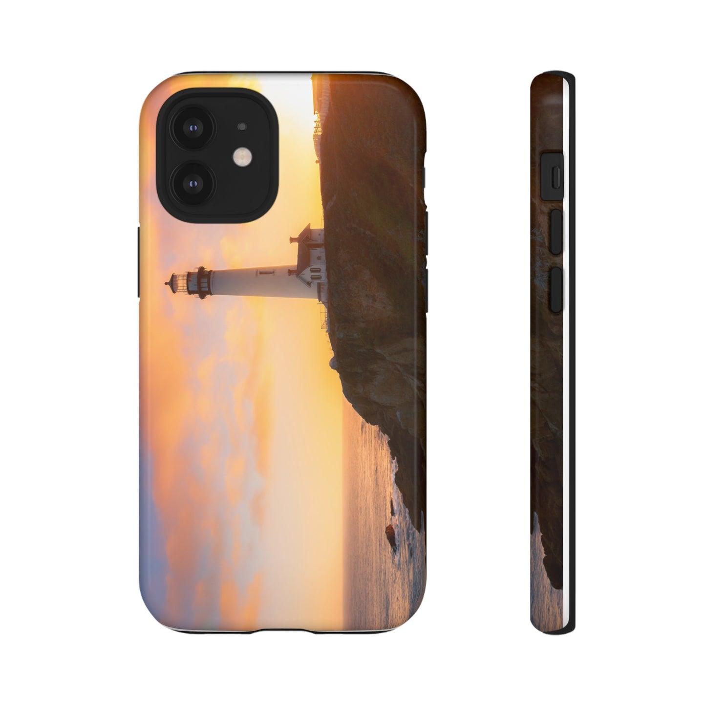 A Beacon Against the Sunset - Phone Case