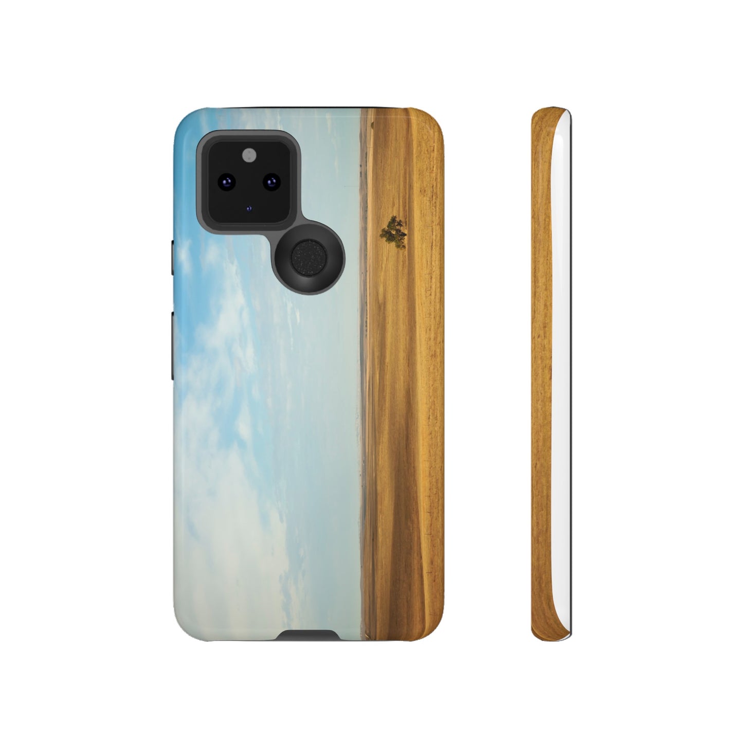 Lonely Tree in the Plains - Phone Case