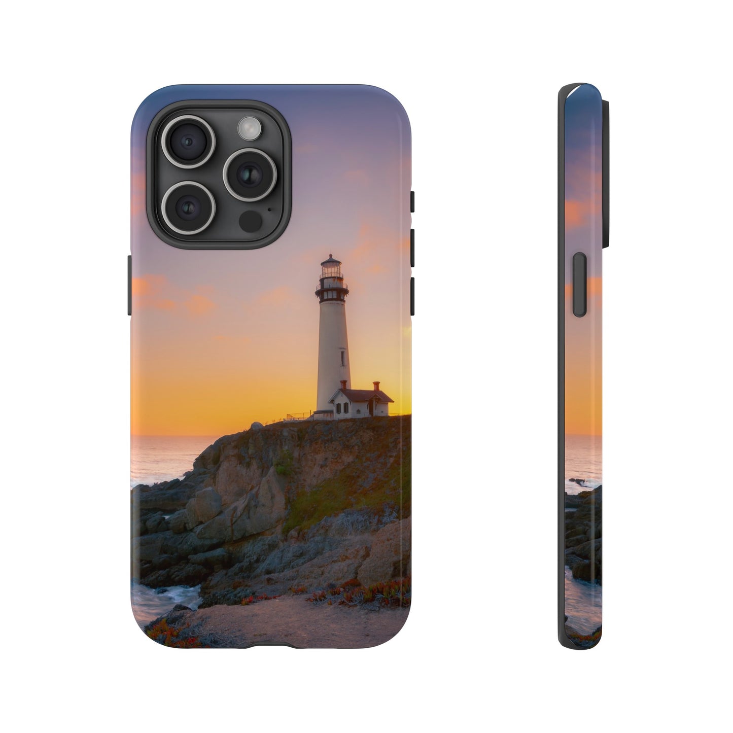 Sunset Symphony at Pigeon Point - Phone Case