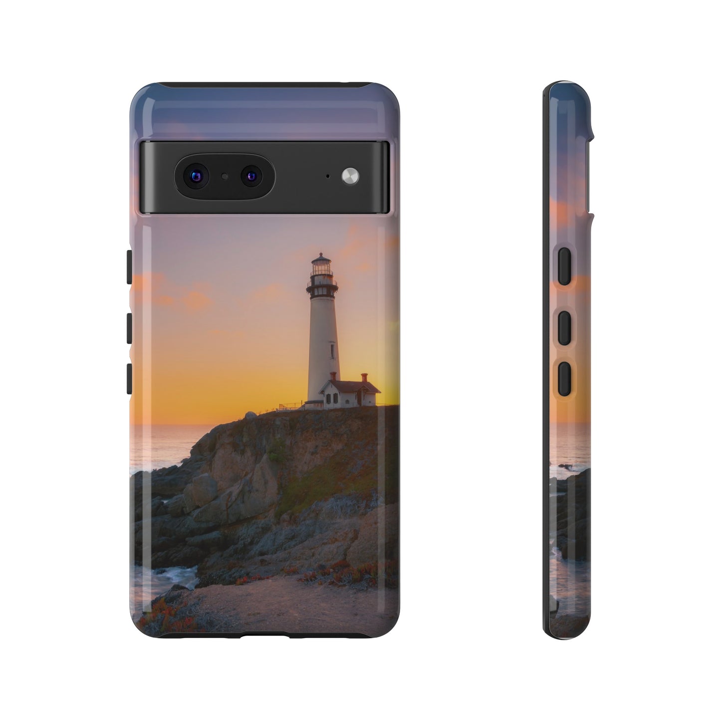 Sunset Symphony at Pigeon Point - Phone Case