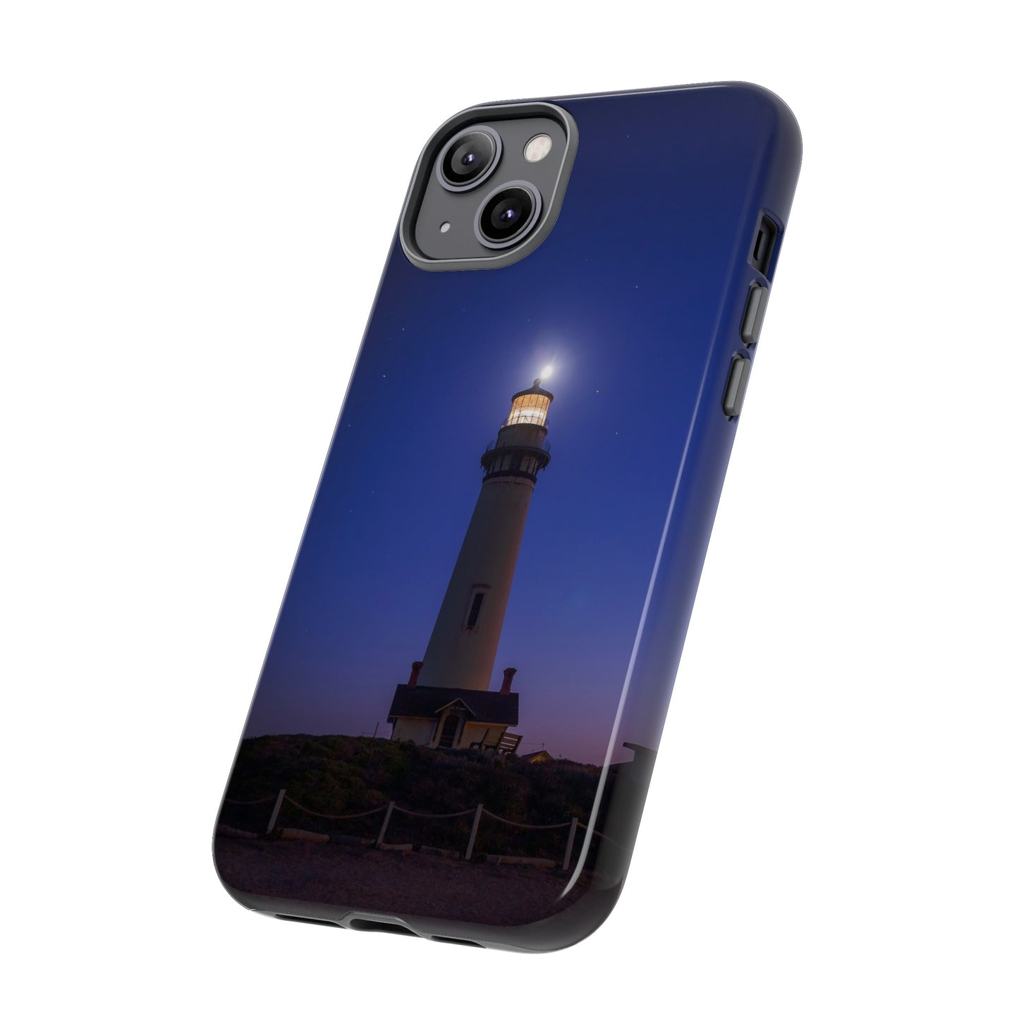 A Beacon of Light at Pigeon Point - Phone Case