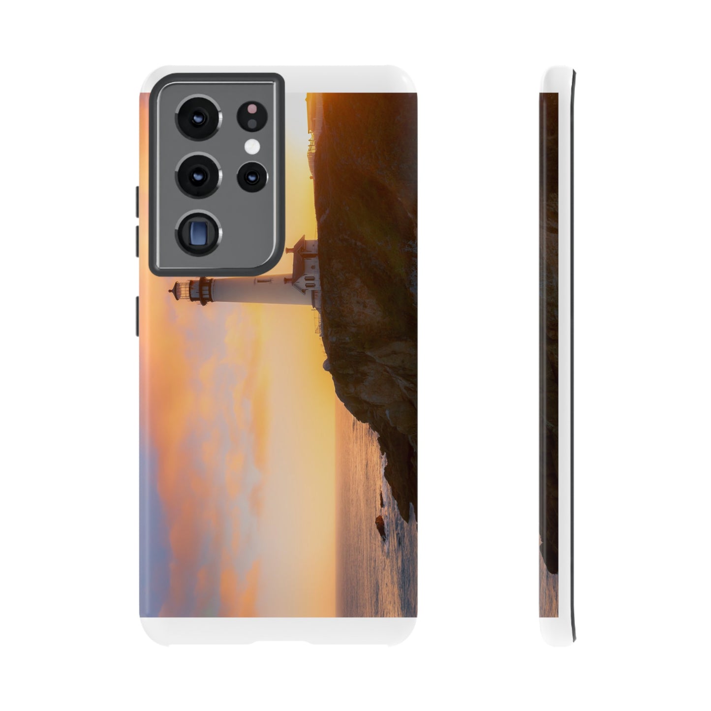 A Beacon Against the Sunset - Phone Case