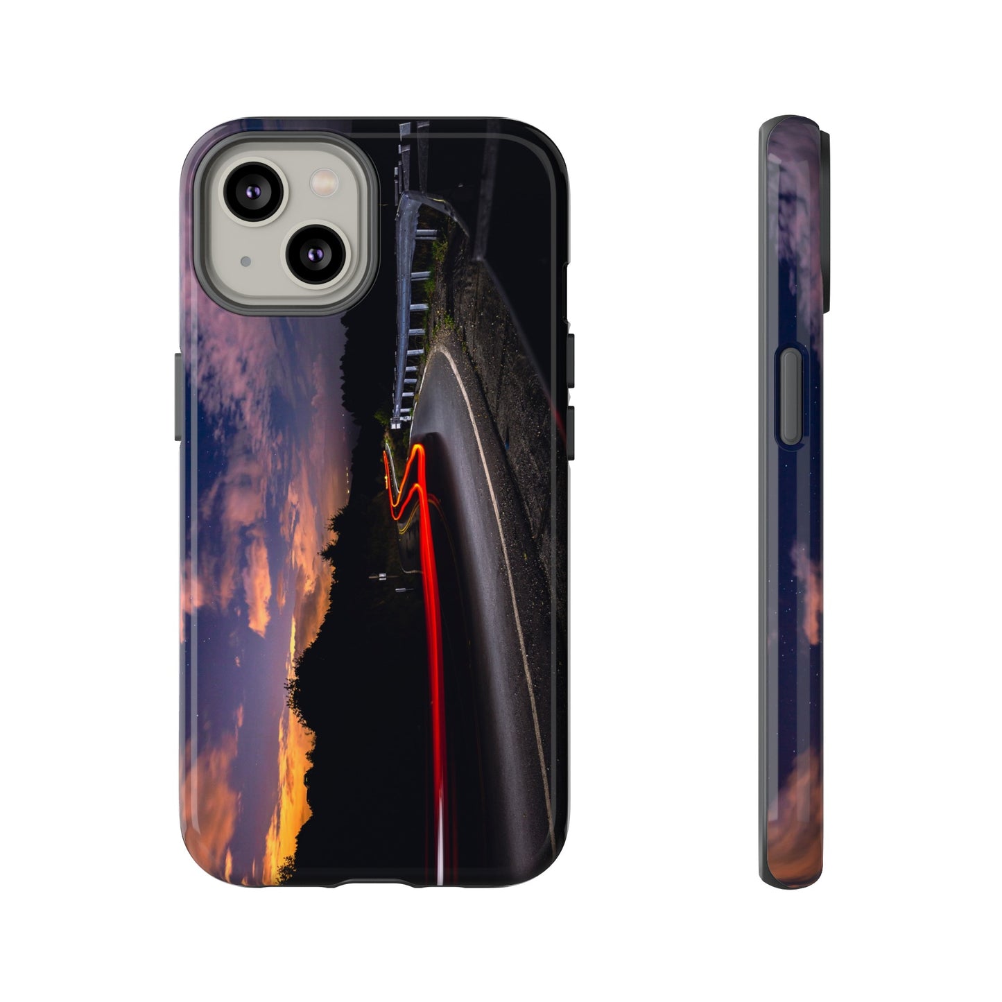 Night Lights on the Bend - Phone Case