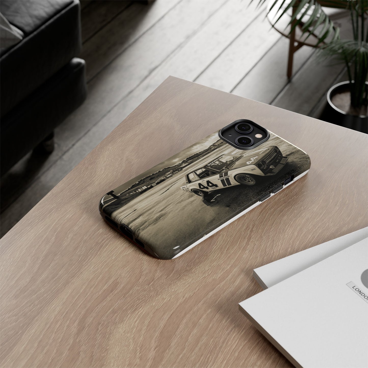 Datsun 510 at Laguna Seca - Phone Case