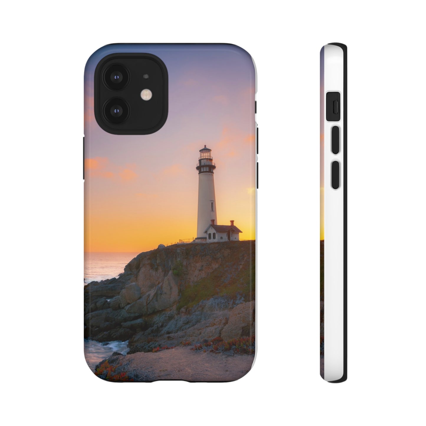 Sunset Symphony at Pigeon Point - Phone Case