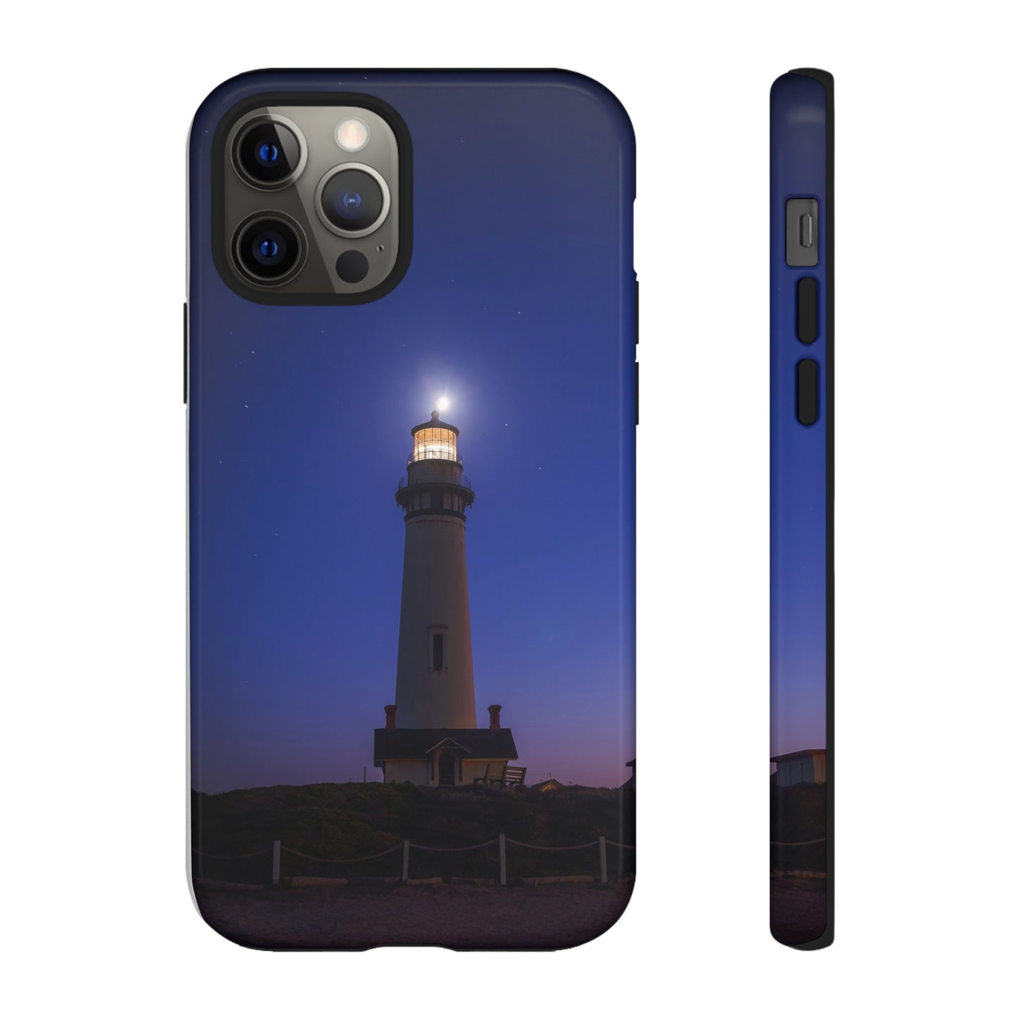 A Beacon of Light at Pigeon Point - Phone Case