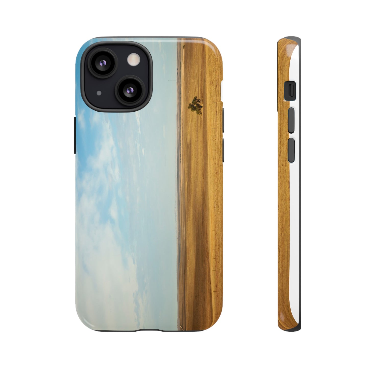 Lonely Tree in the Plains - Phone Case