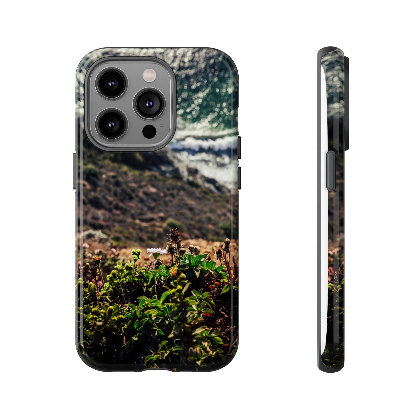 A Cliffside Vista - Phone Case