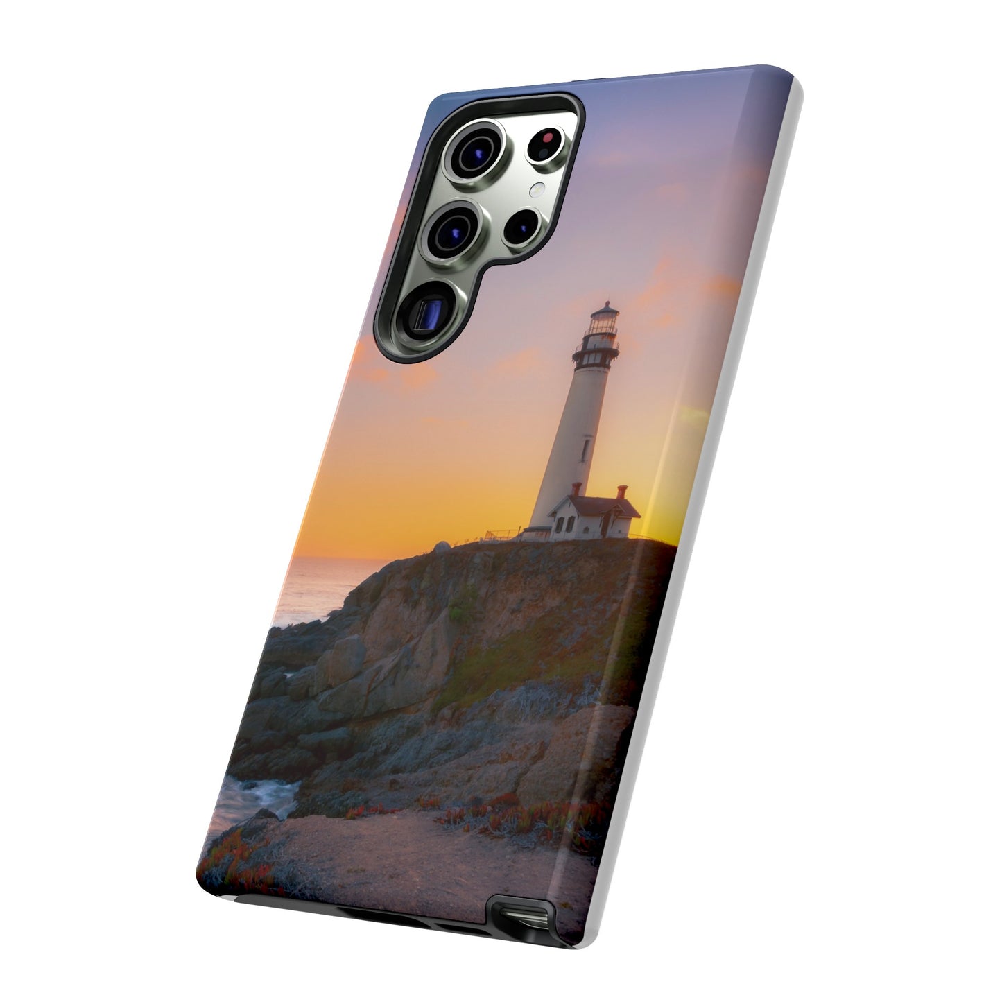 Sunset Symphony at Pigeon Point - Phone Case