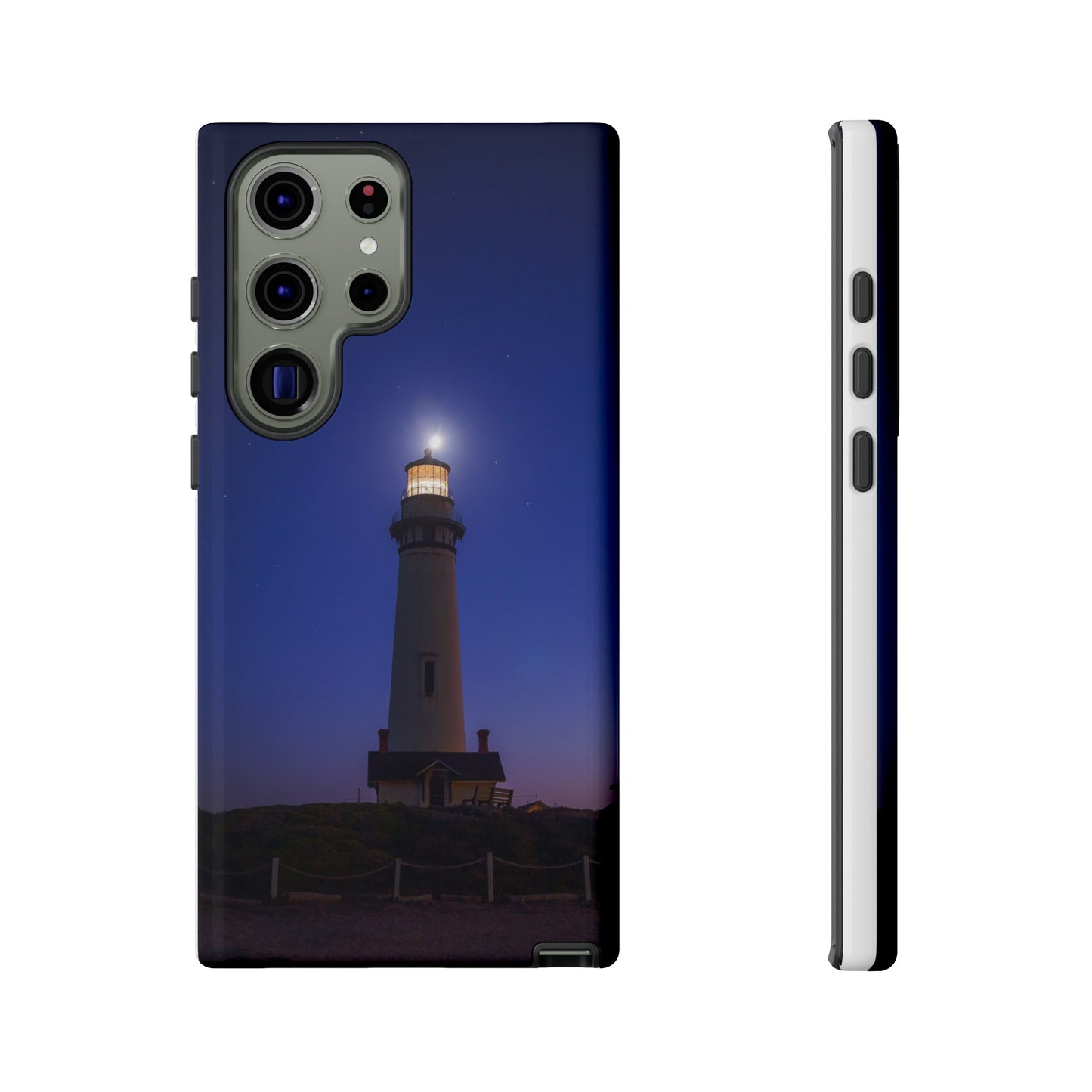 A Beacon of Light at Pigeon Point - Phone Case