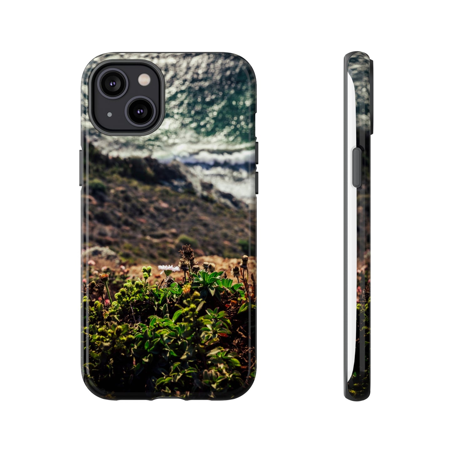 A Cliffside Vista - Phone Case