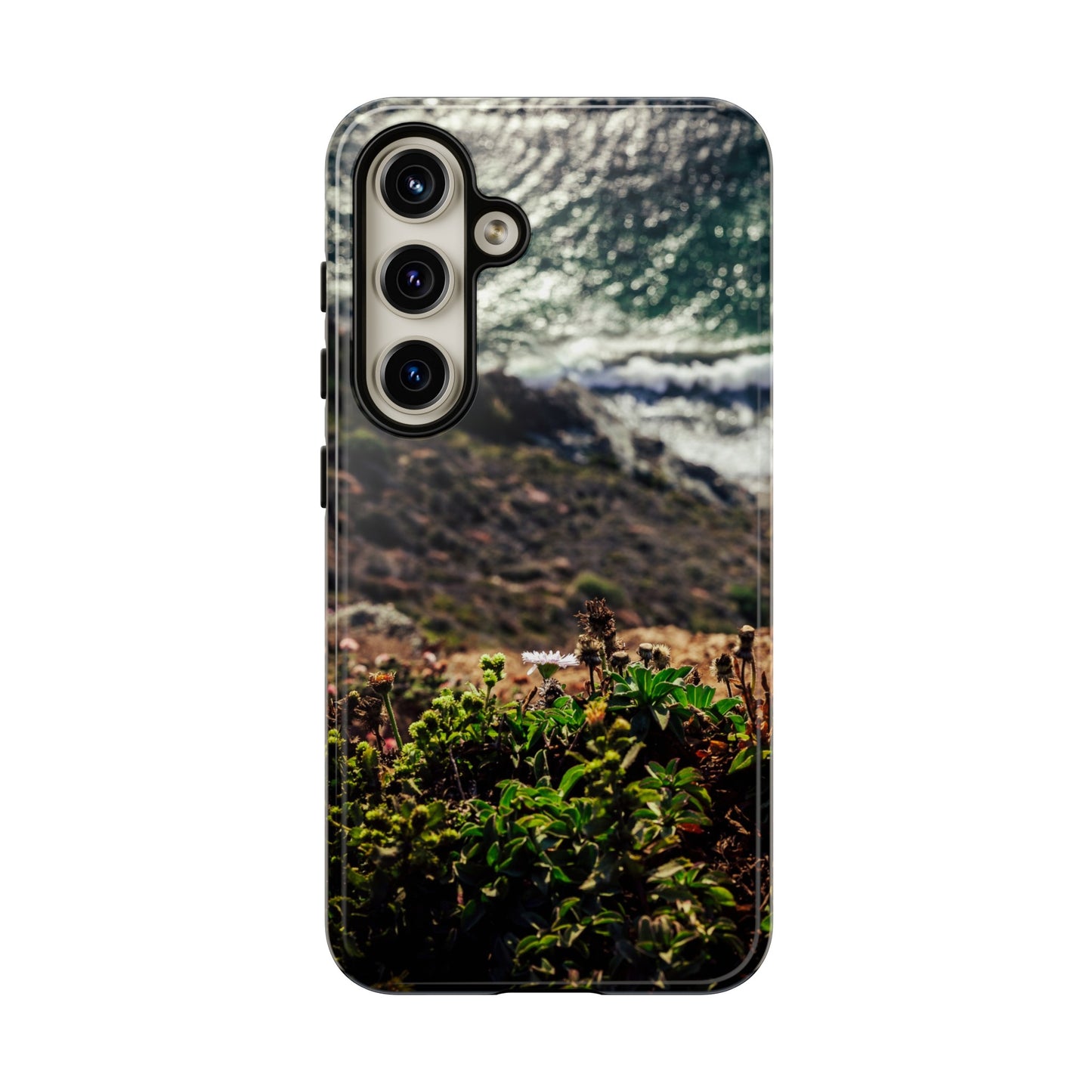 A Cliffside Vista - Phone Case