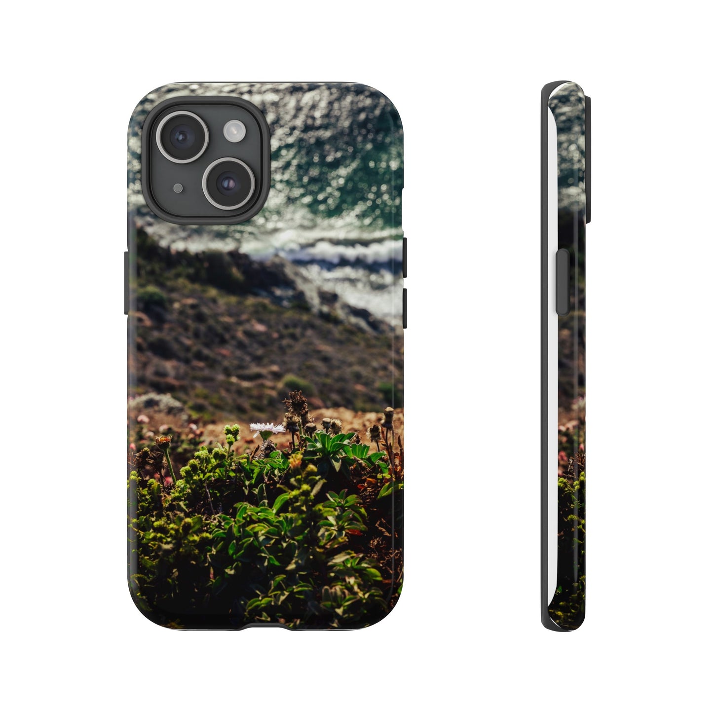 A Cliffside Vista - Phone Case