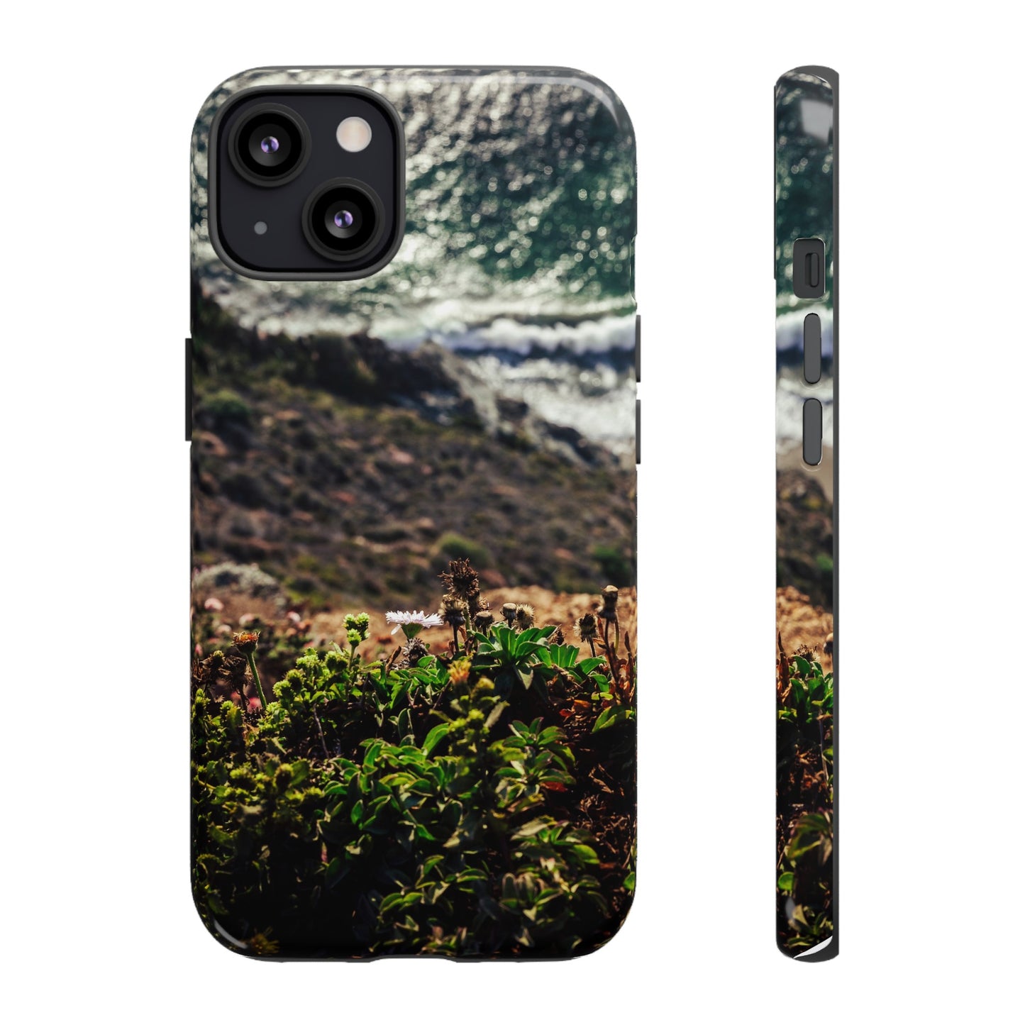 A Cliffside Vista - Phone Case