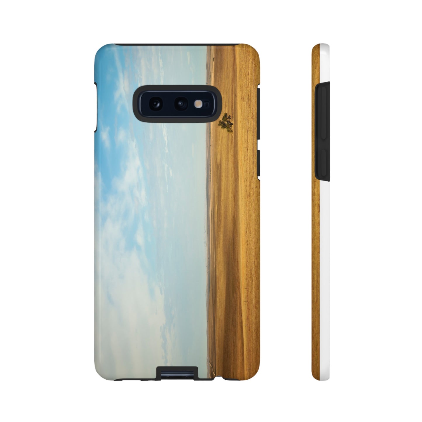 Lonely Tree in the Plains - Phone Case