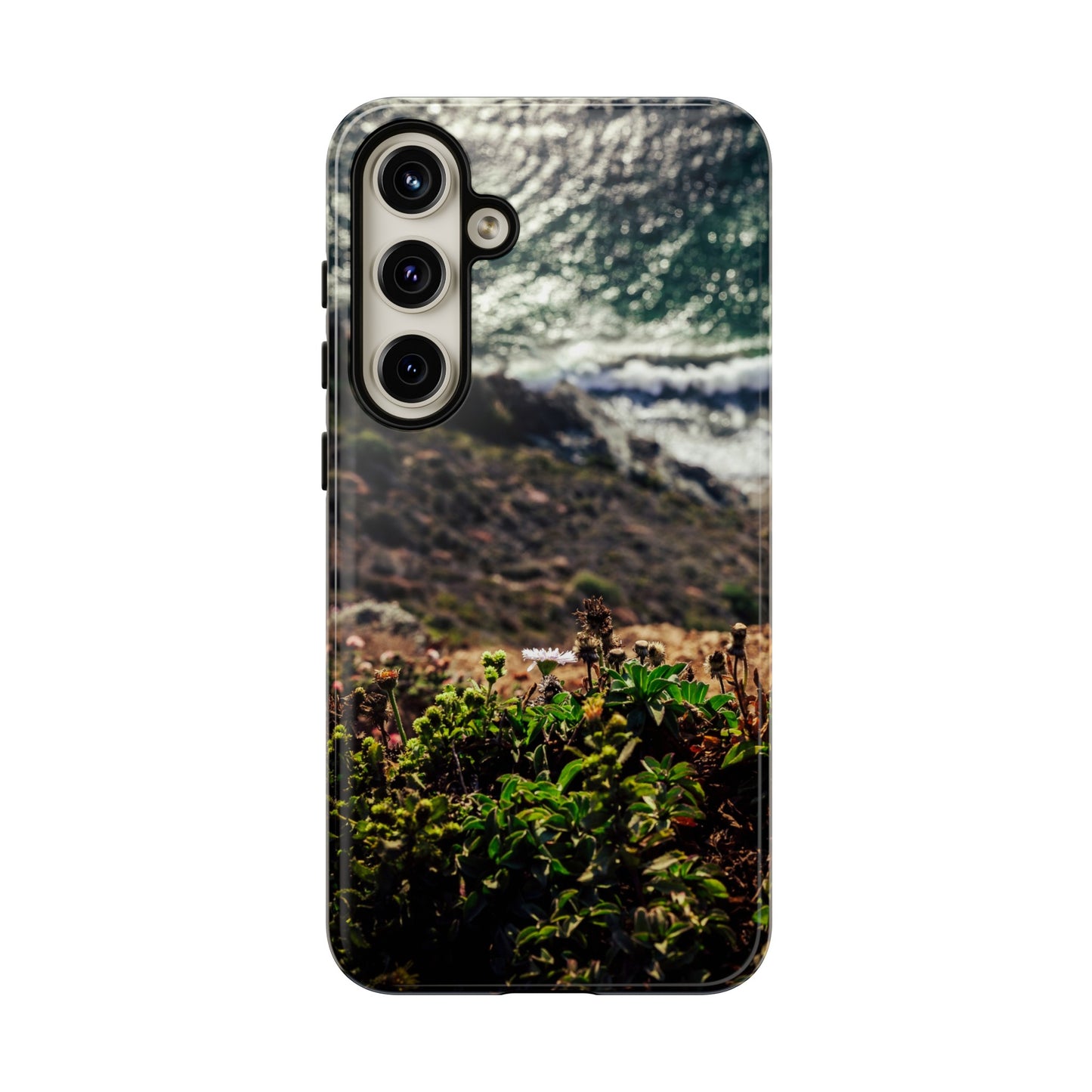 A Cliffside Vista - Phone Case