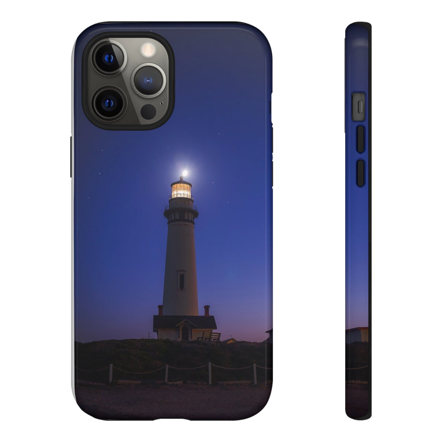 A Beacon of Light at Pigeon Point - Phone Case