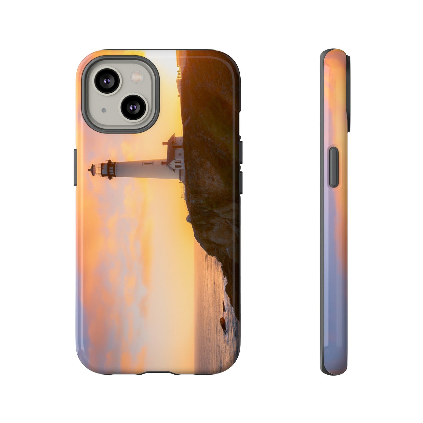 A Beacon Against the Sunset - Phone Case