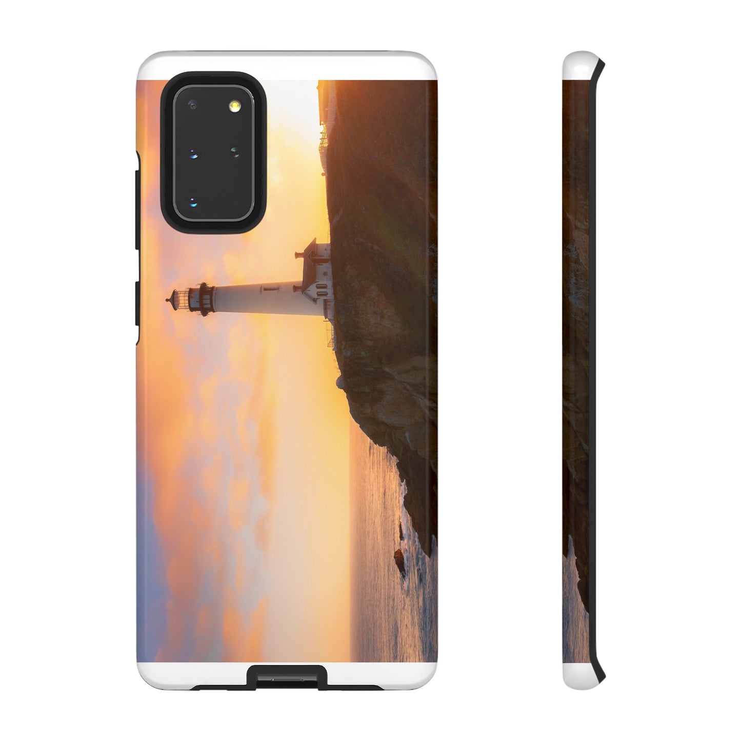 A Beacon Against the Sunset - Phone Case