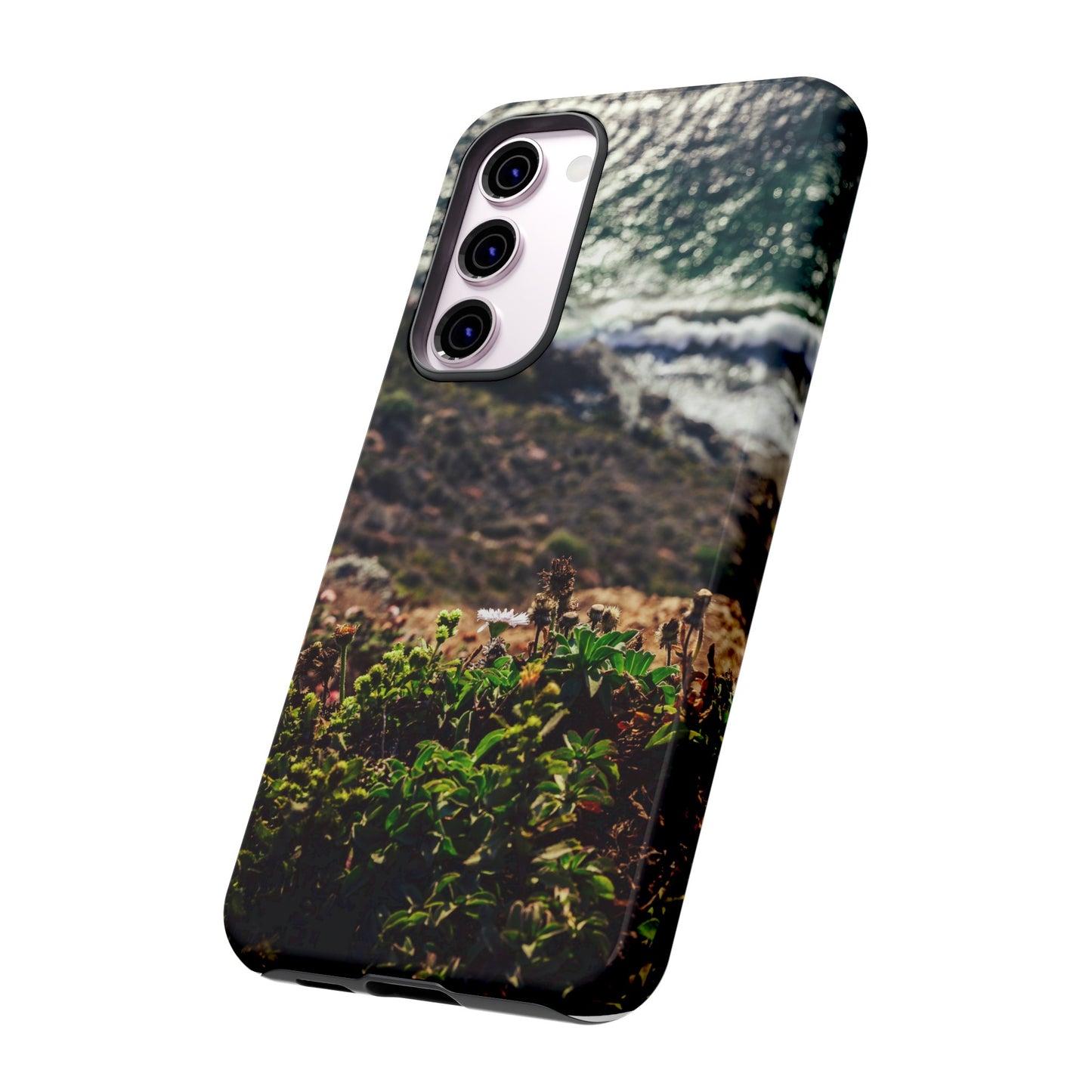 A Cliffside Vista - Phone Case