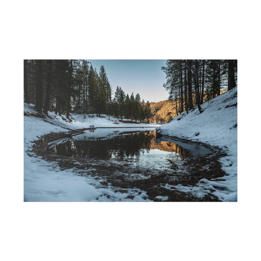 Tranquility at Lake Siskiyou - Canvas