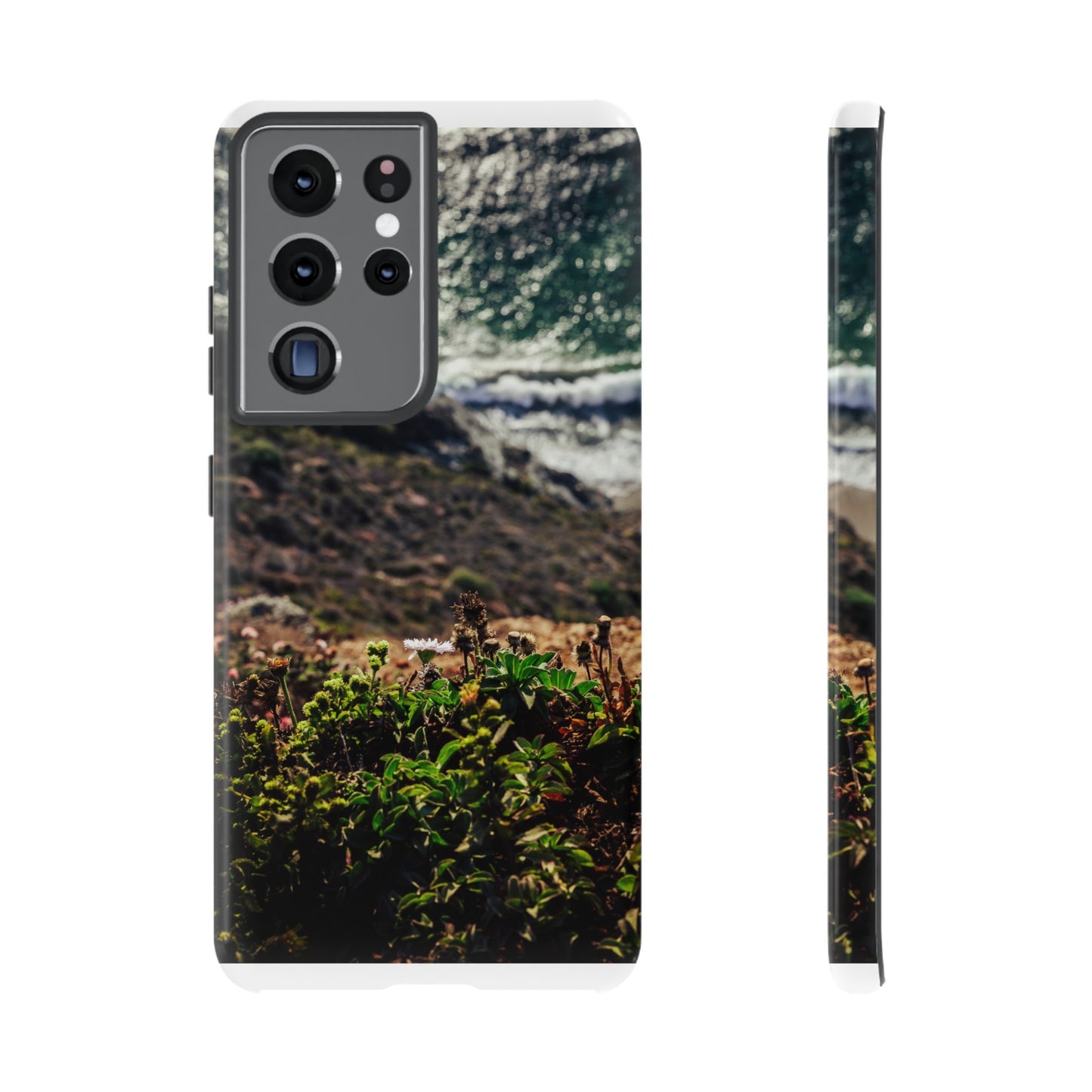 A Cliffside Vista - Phone Case