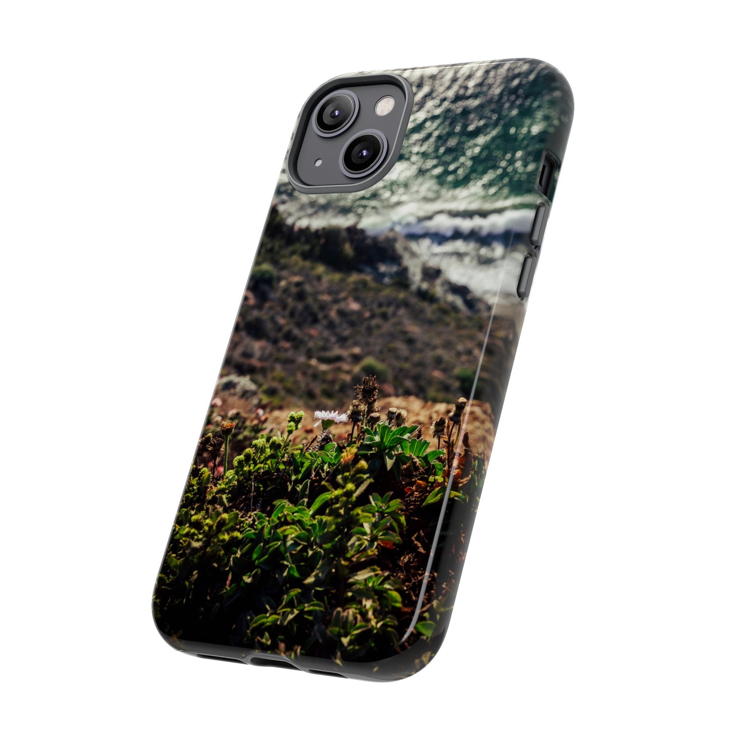 A Cliffside Vista - Phone Case