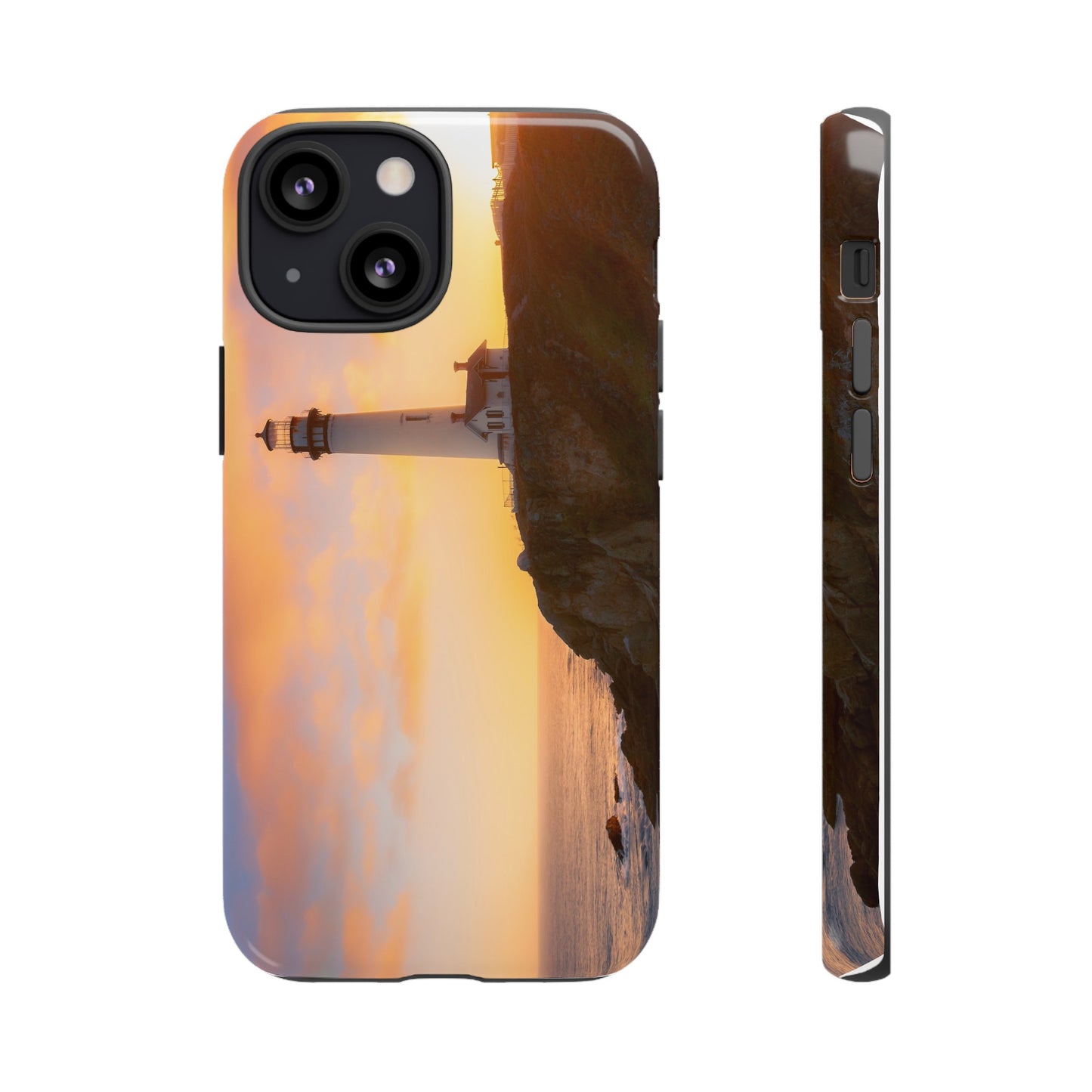 A Beacon Against the Sunset - Phone Case