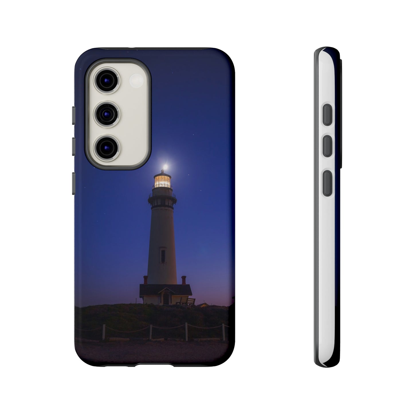 A Beacon of Light at Pigeon Point - Phone Case