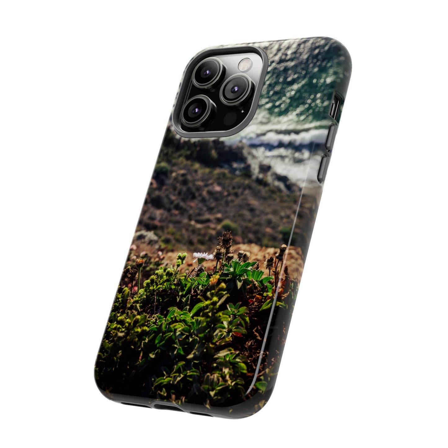 A Cliffside Vista - Phone Case