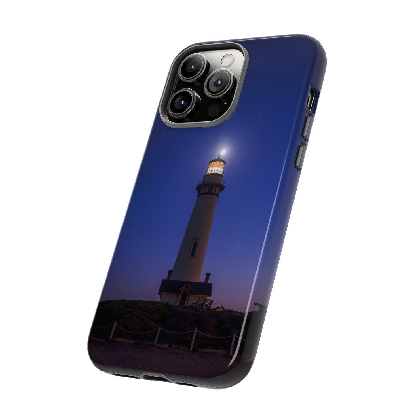 A Beacon of Light at Pigeon Point - Phone Case