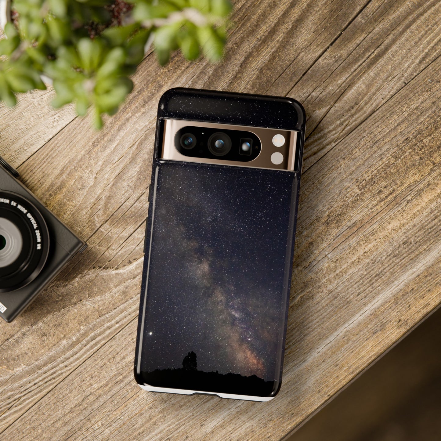 Stars Above: A Glimpse of the Milky Way - Phone Case