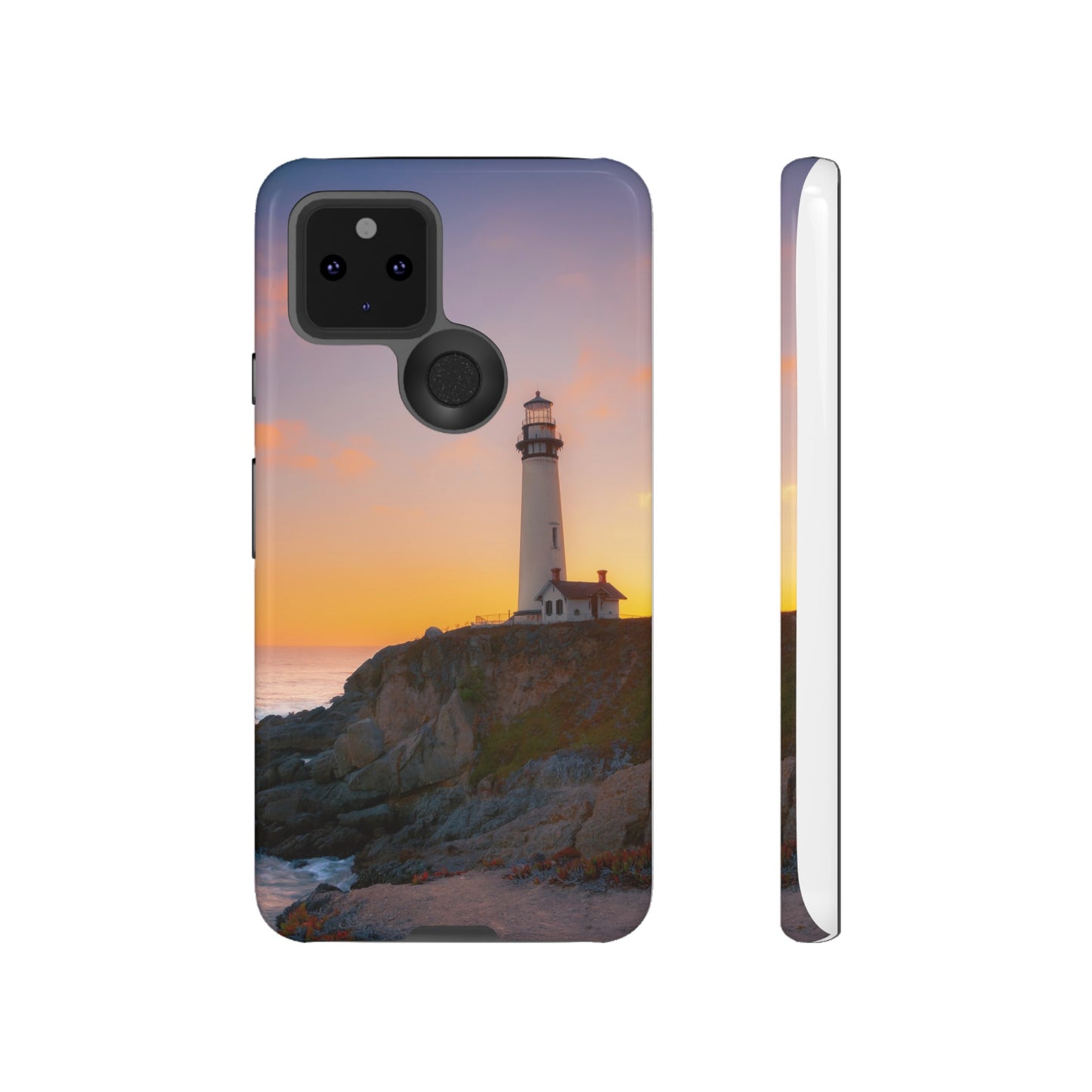 Sunset Symphony at Pigeon Point - Phone Case