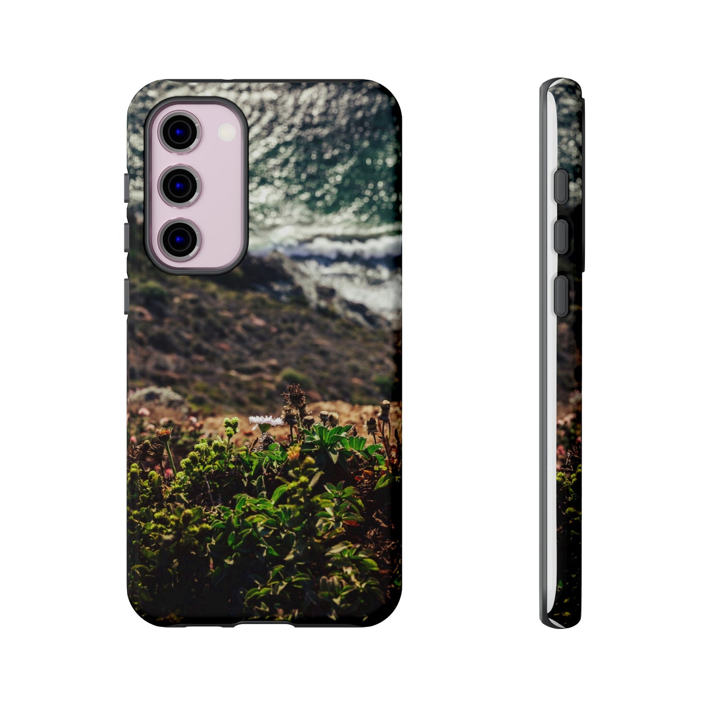 A Cliffside Vista - Phone Case