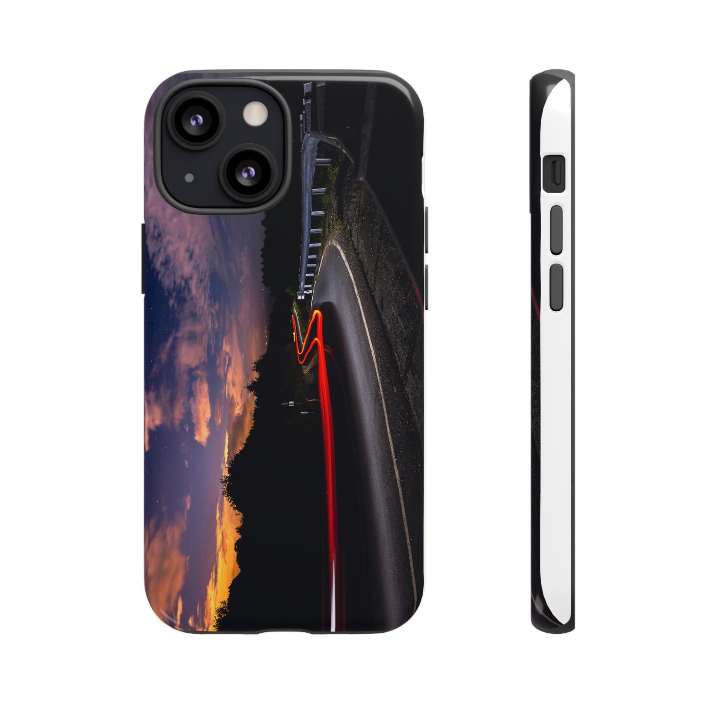 Night Lights on the Bend - Phone Case