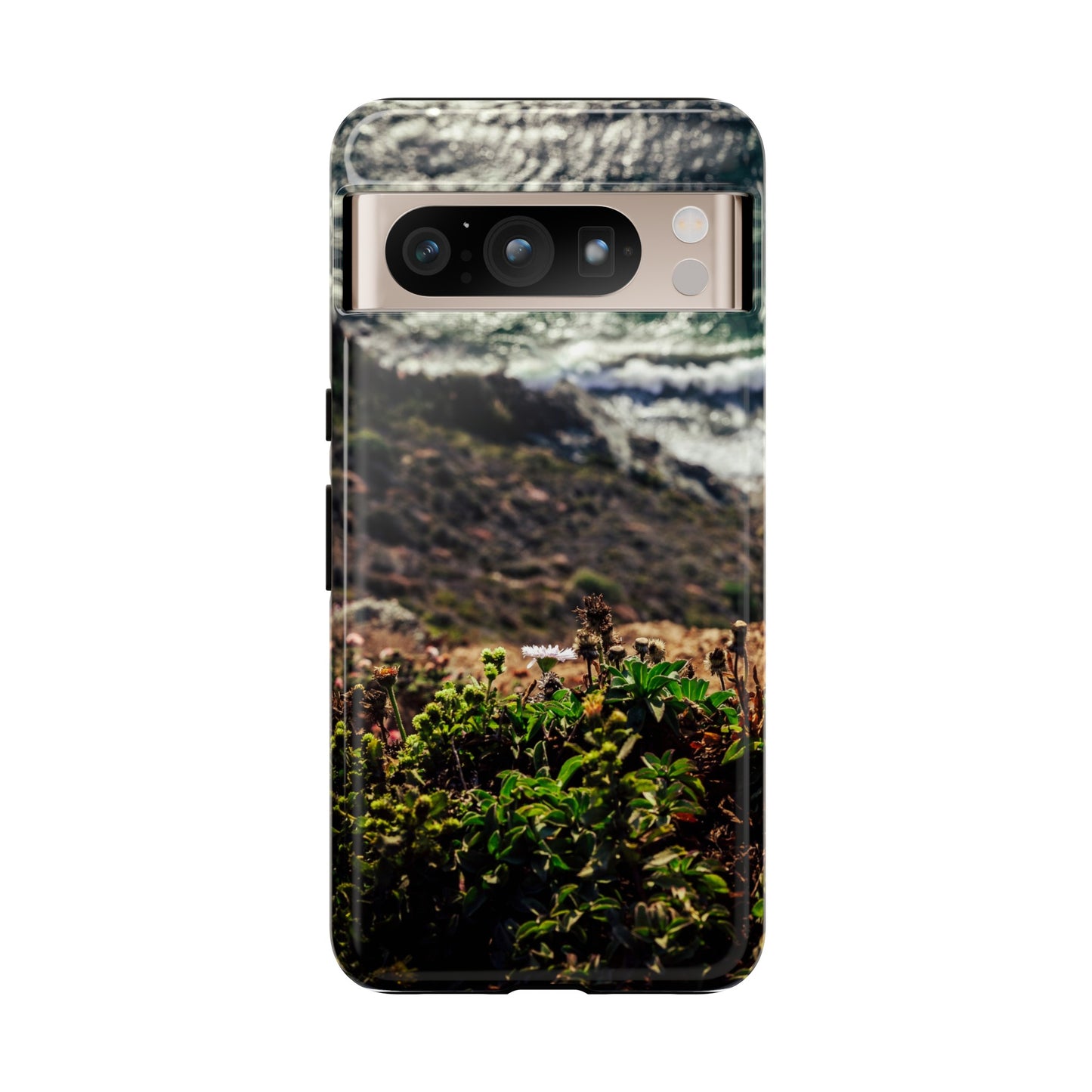 A Cliffside Vista - Phone Case