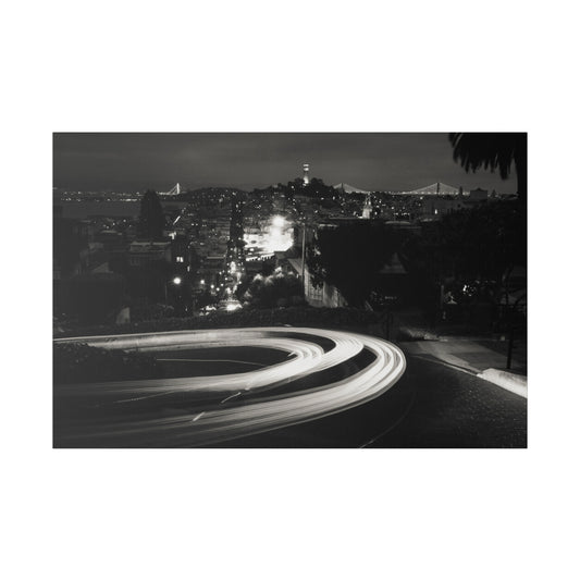 The City Sleeps, Lombard Street Dreams - Canvas