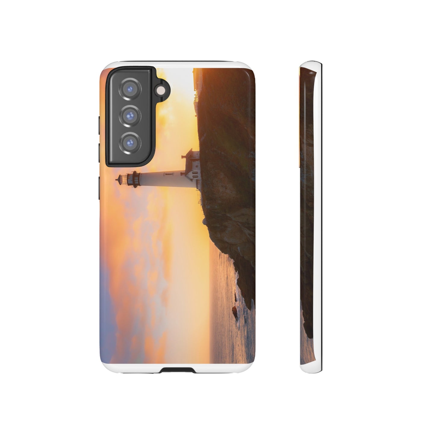 A Beacon Against the Sunset - Phone Case