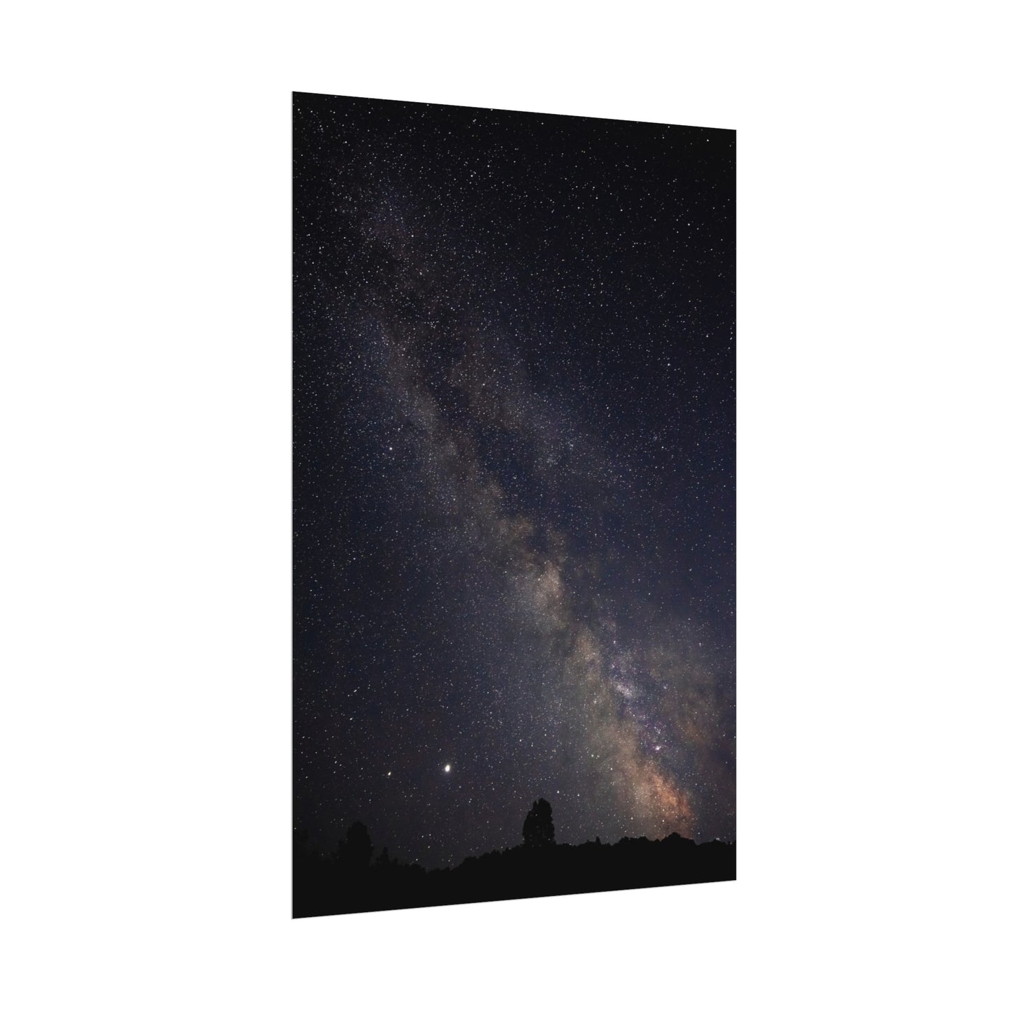 Stars Above: A Glimpse of the Milky Way - Poster