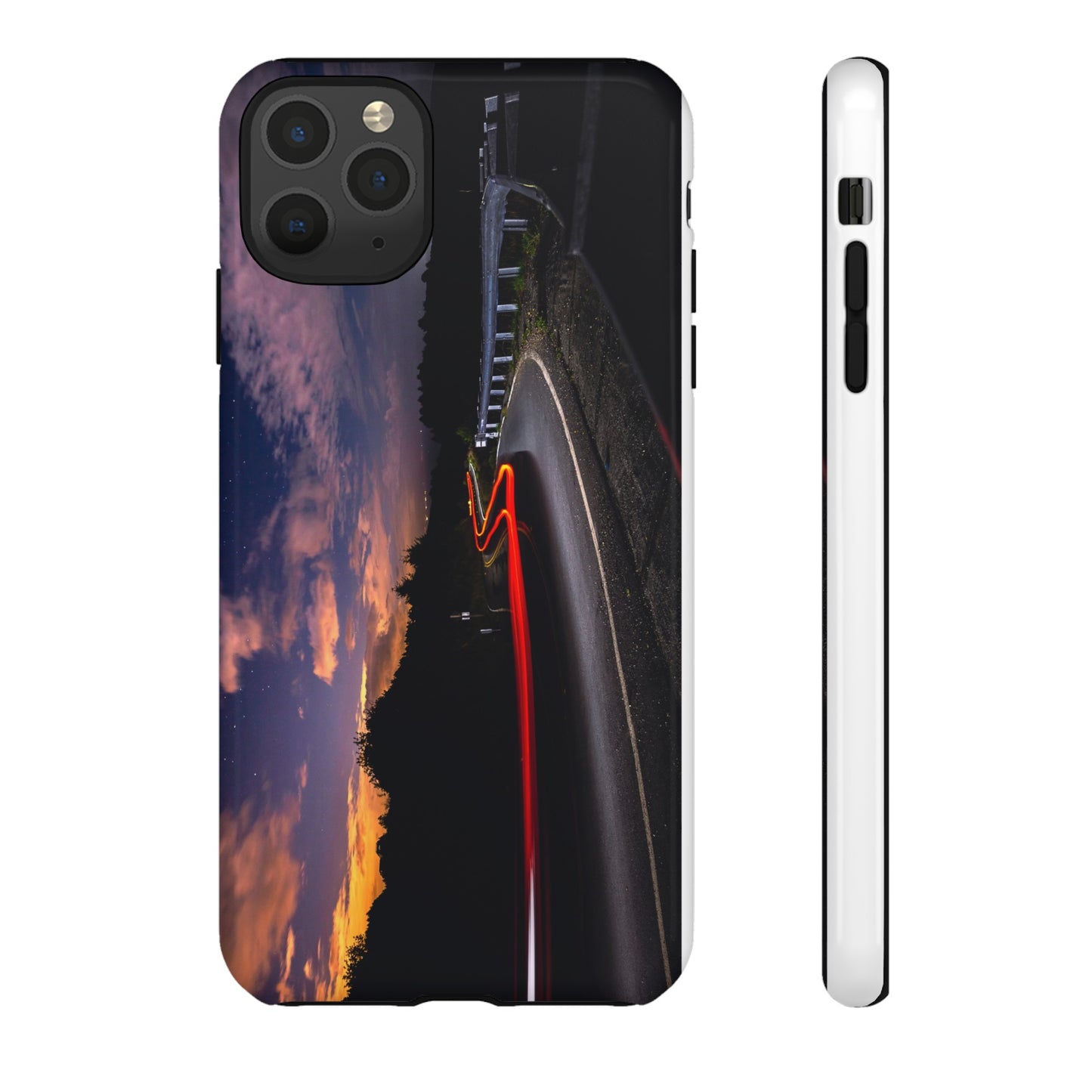 Night Lights on the Bend - Phone Case