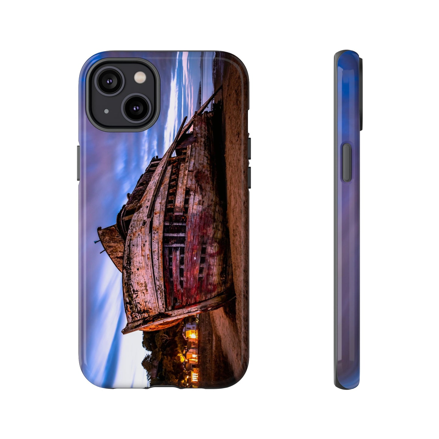 Wrecked by Dusk - Phone Case