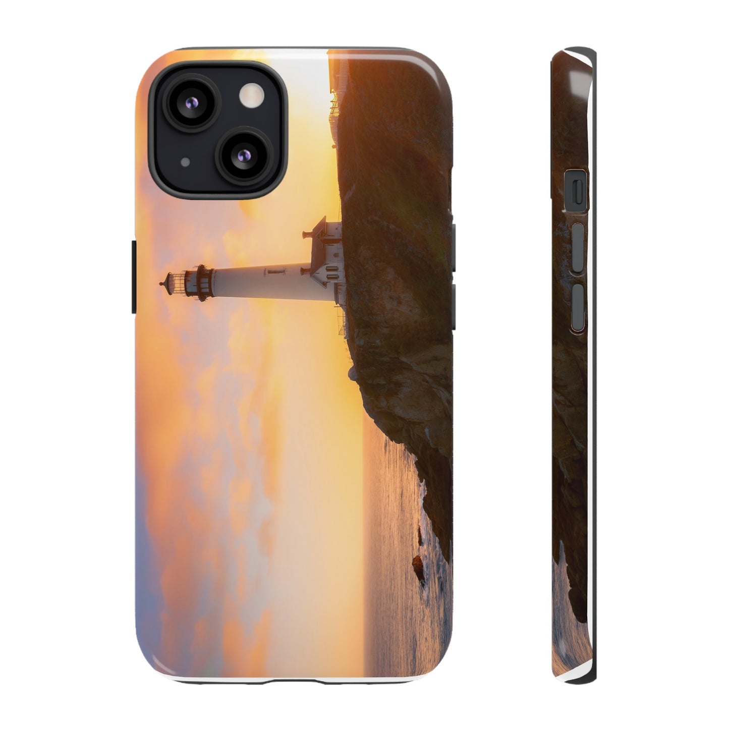 A Beacon Against the Sunset - Phone Case