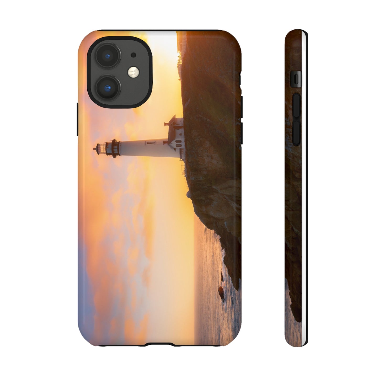 A Beacon Against the Sunset - Phone Case