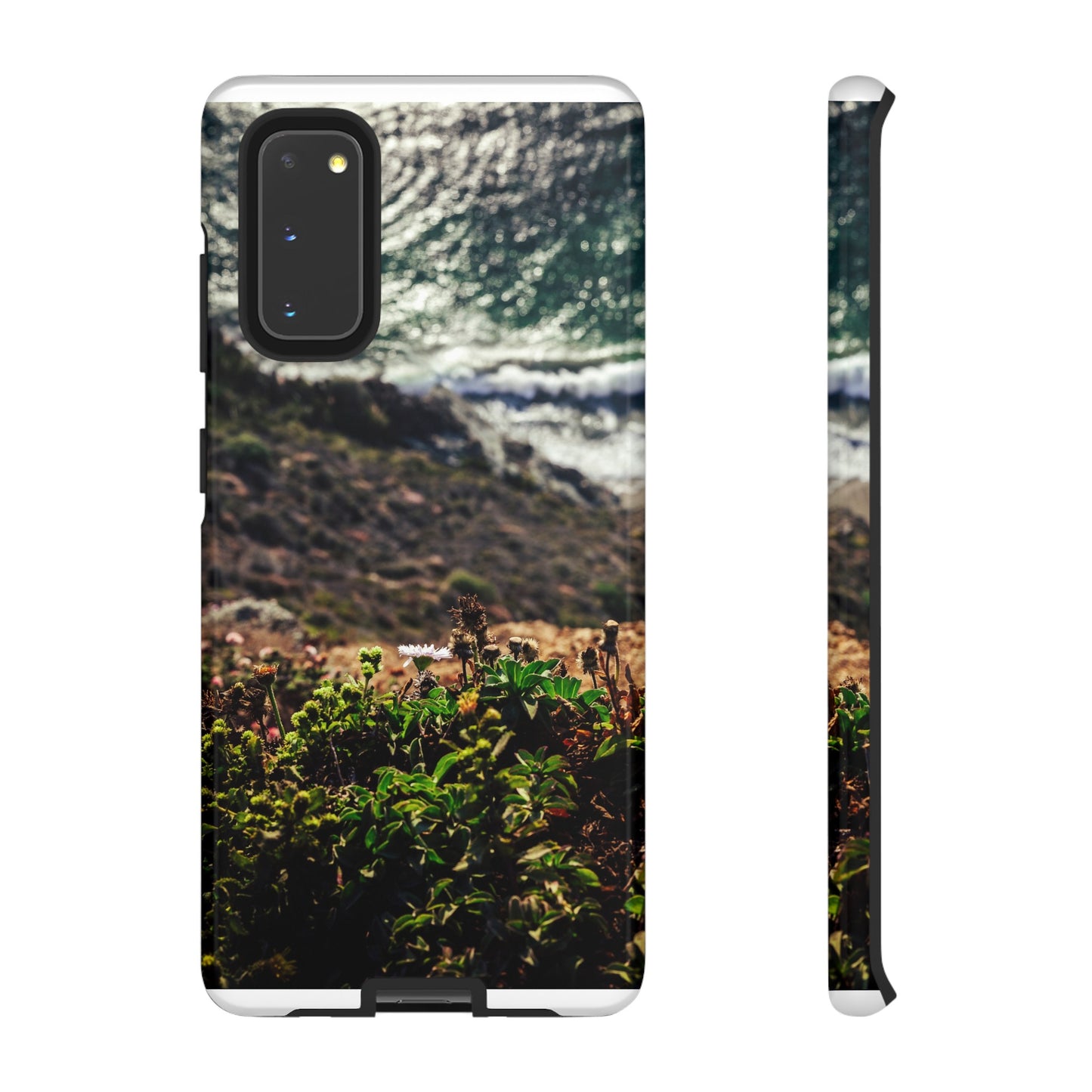 A Cliffside Vista - Phone Case