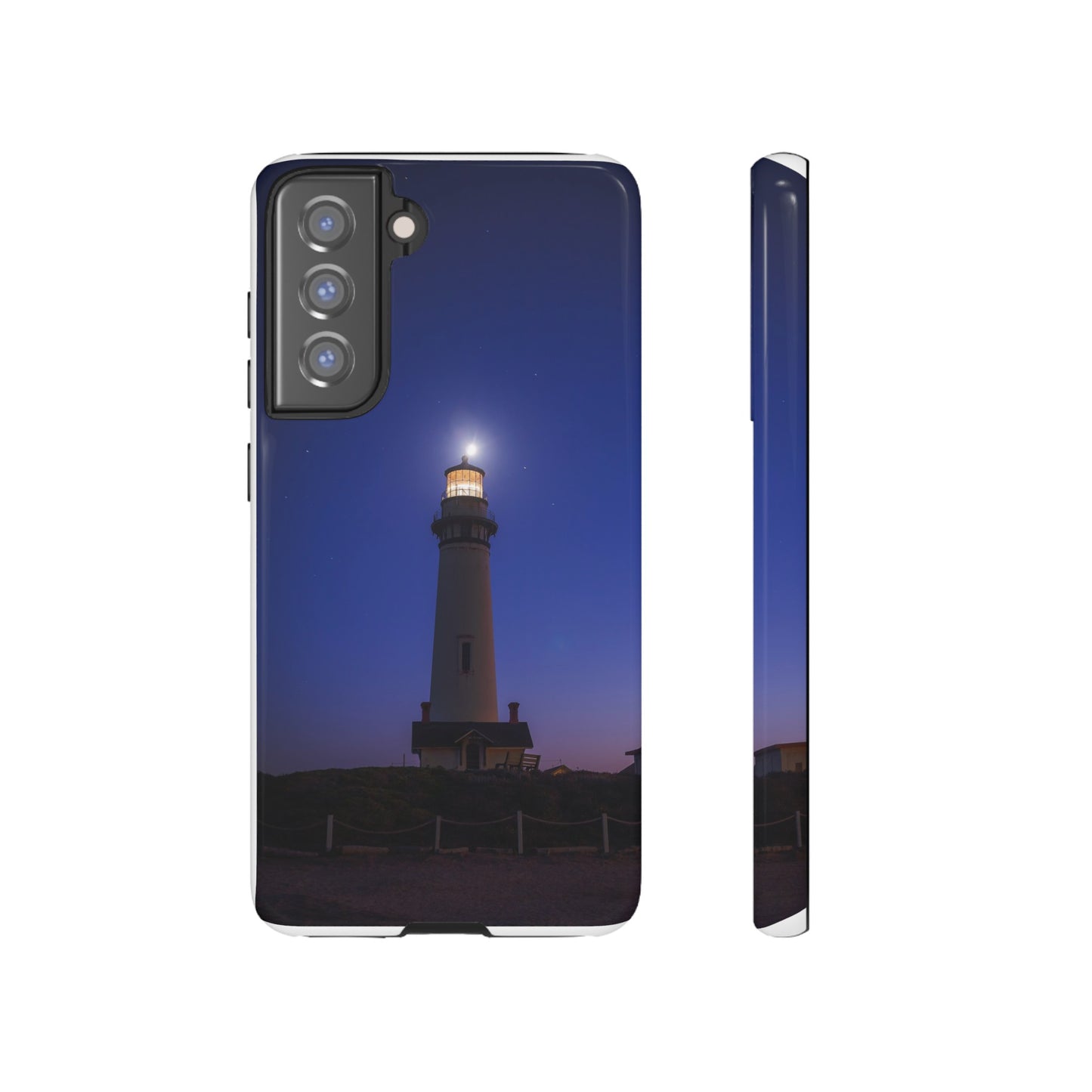 A Beacon of Light at Pigeon Point - Phone Case