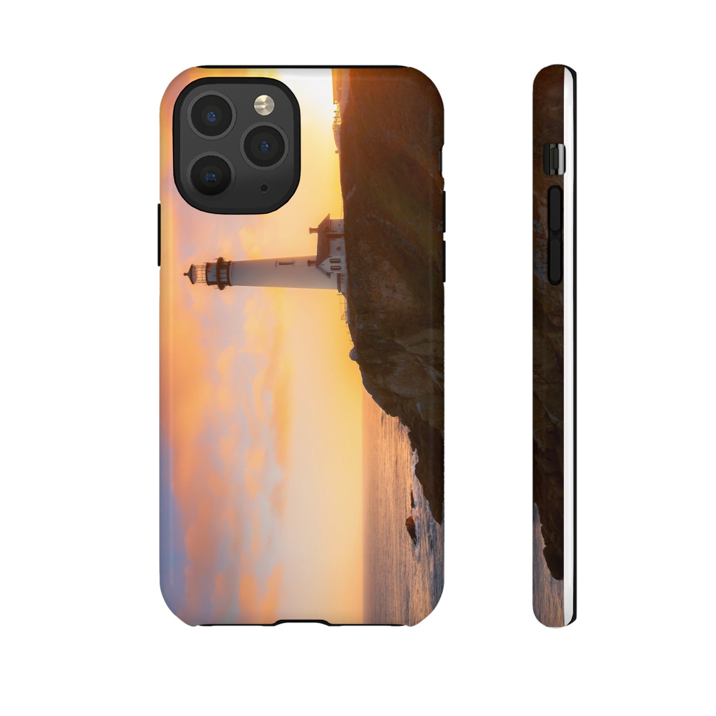 A Beacon Against the Sunset - Phone Case