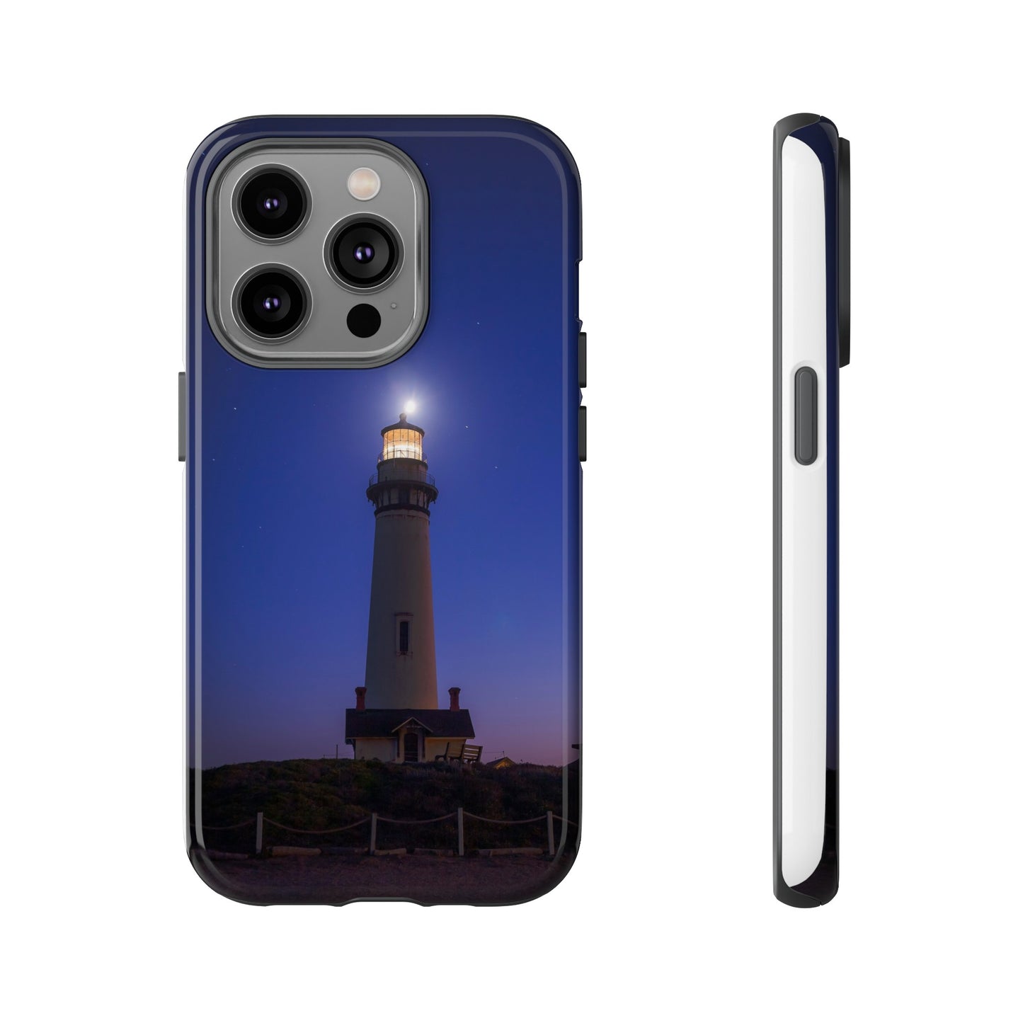 A Beacon of Light at Pigeon Point - Phone Case