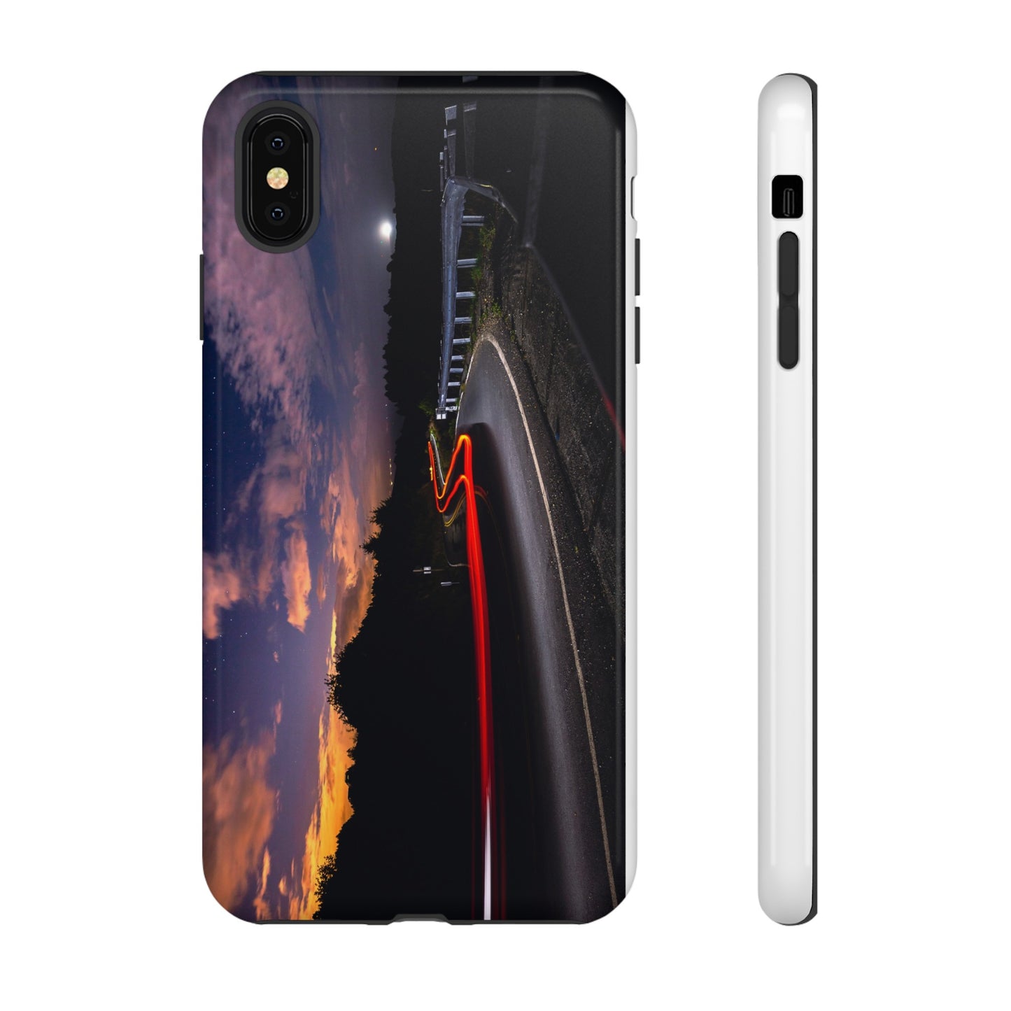 Night Lights on the Bend - Phone Case