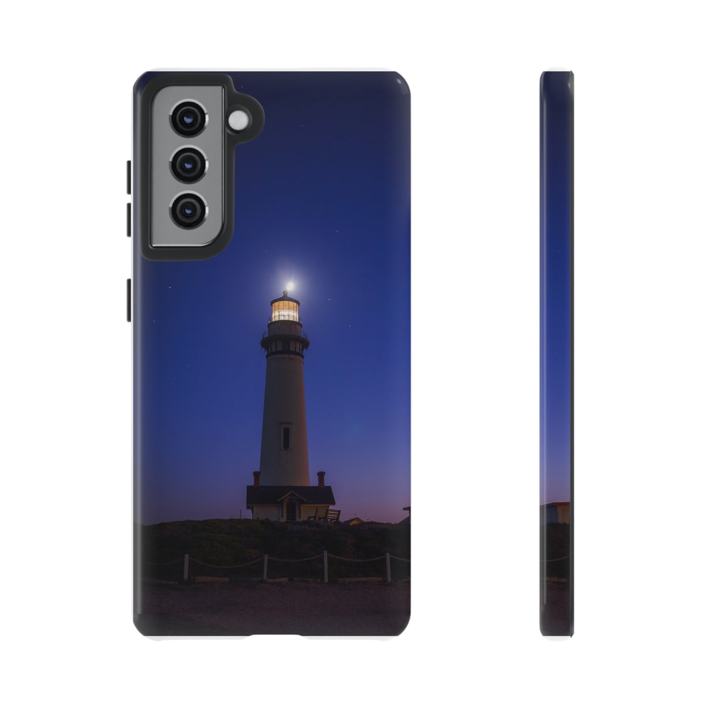 A Beacon of Light at Pigeon Point - Phone Case