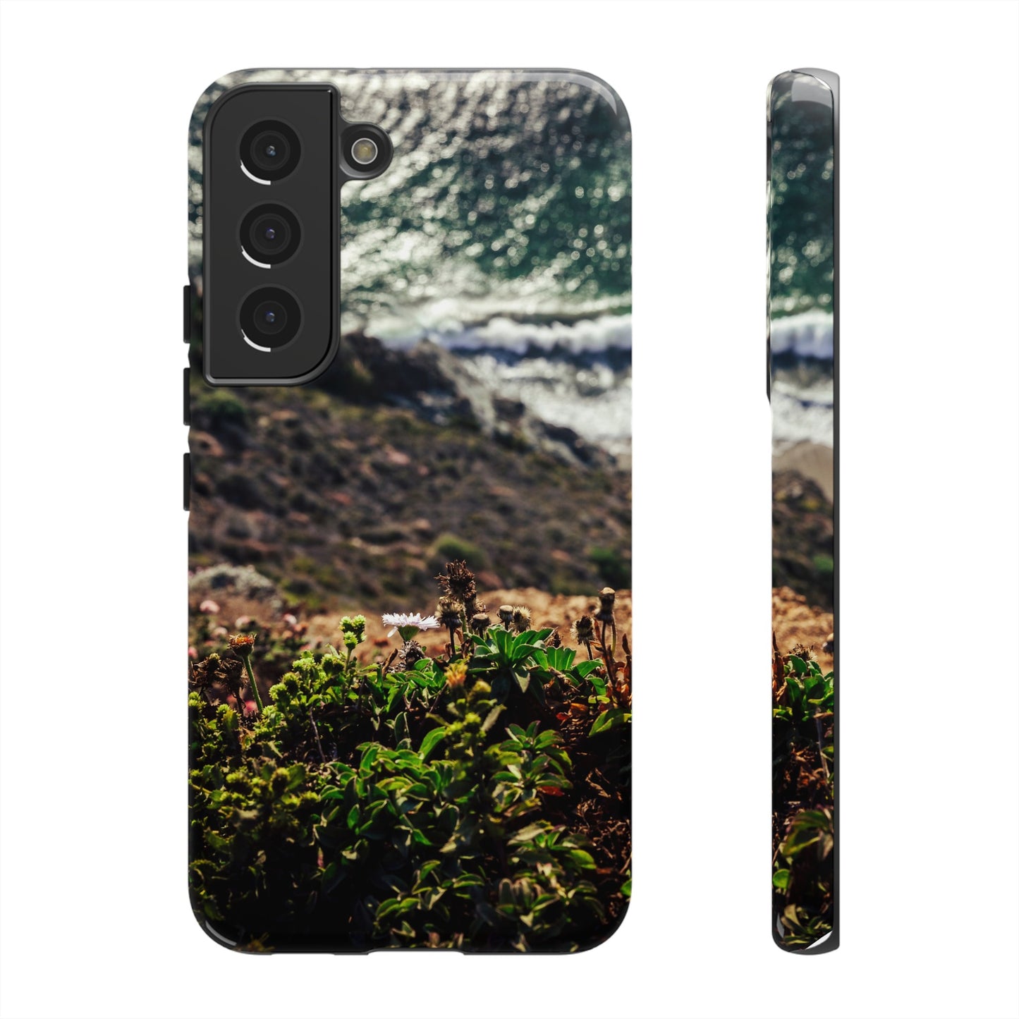 A Cliffside Vista - Phone Case